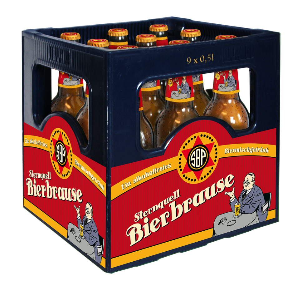 Sternquell Bierbrause Lemon – Kiste