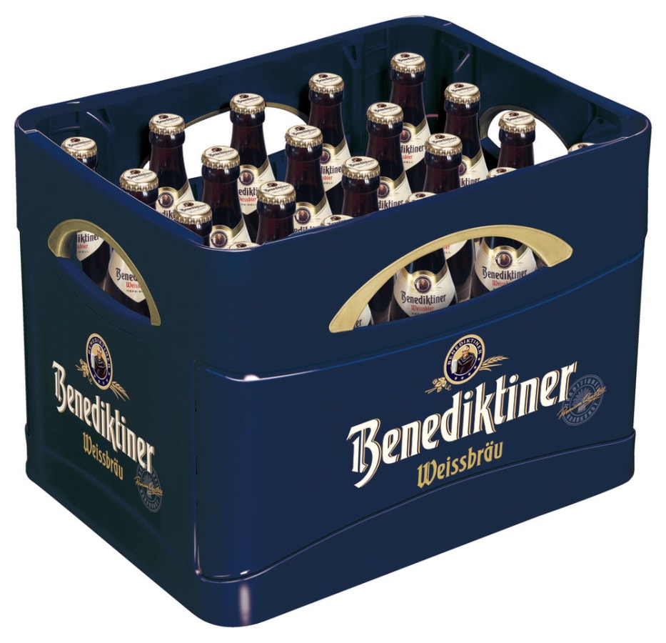 Benediktiner Weißbier – Kiste