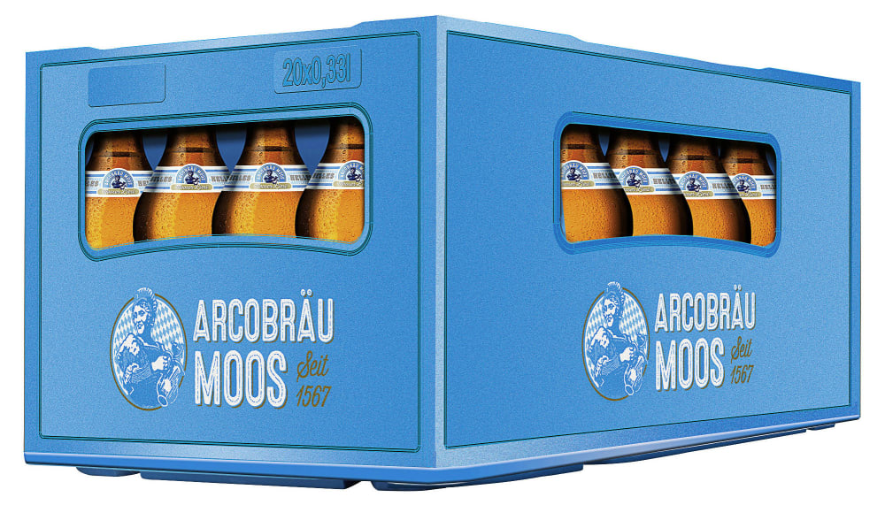 Arcobräu Mooser Liesl Hell – Kiste
