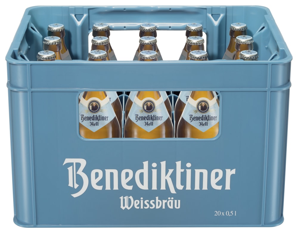 Benediktiner Hell – Kiste