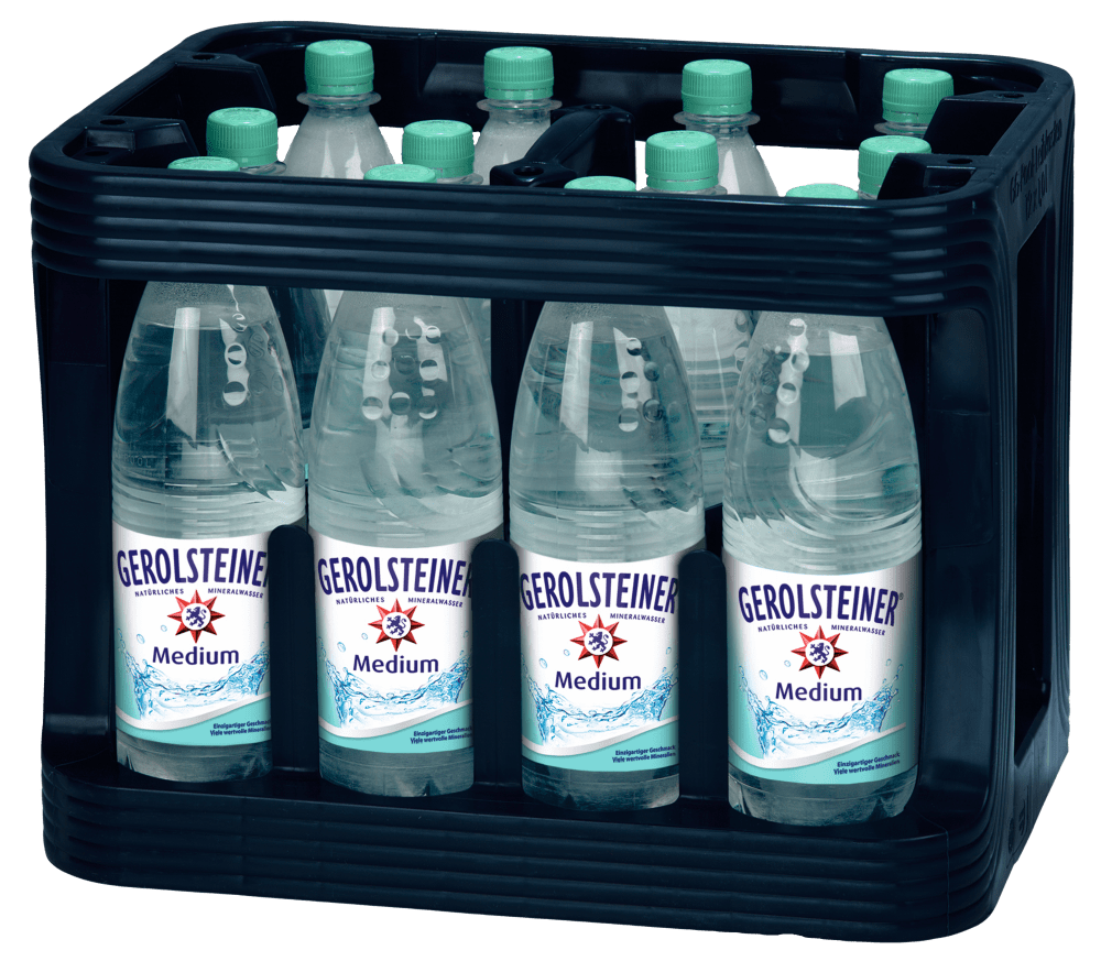 Gerolsteiner Mineralwasser – Kiste
