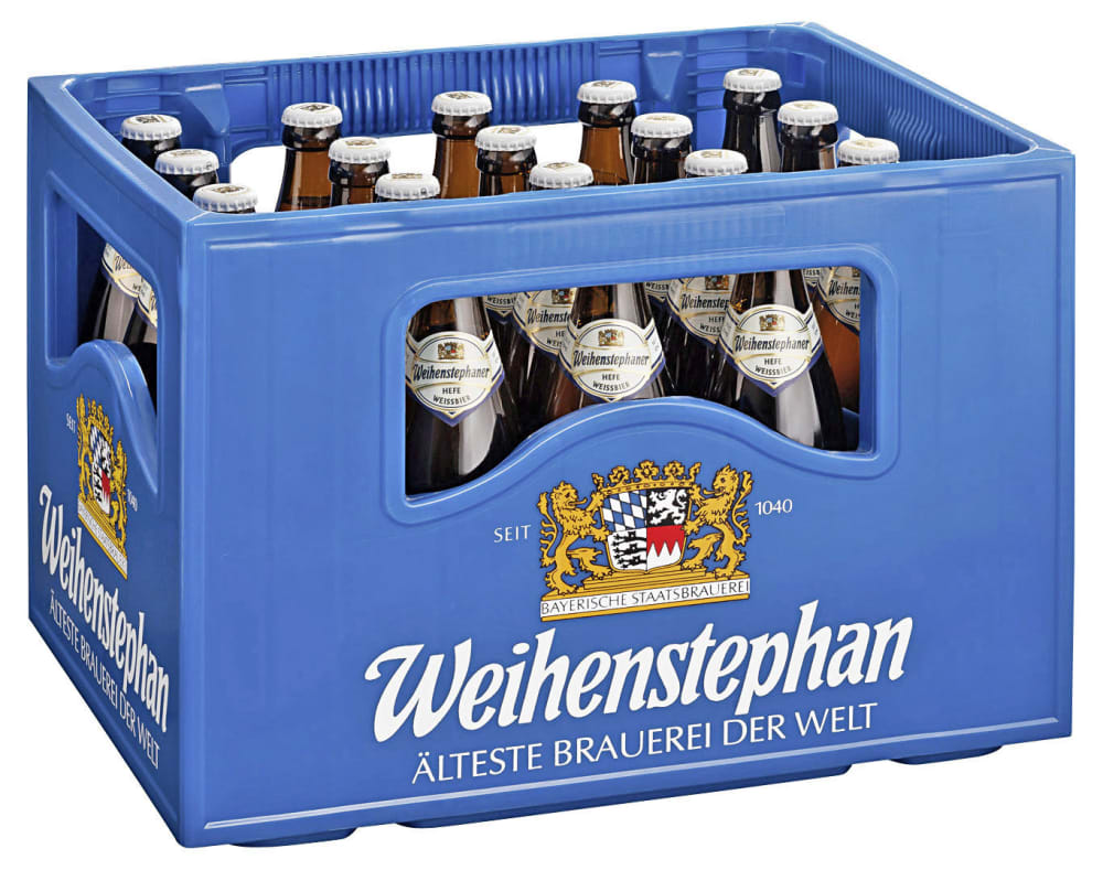 Weihenstephaner Hefeweizen Hell – Kiste