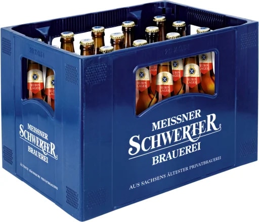 Meissner Schwerter Rubin Lager – Kiste