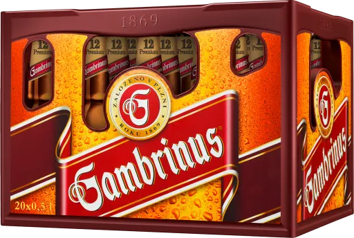 Gambrinus Premium Pils – Kiste