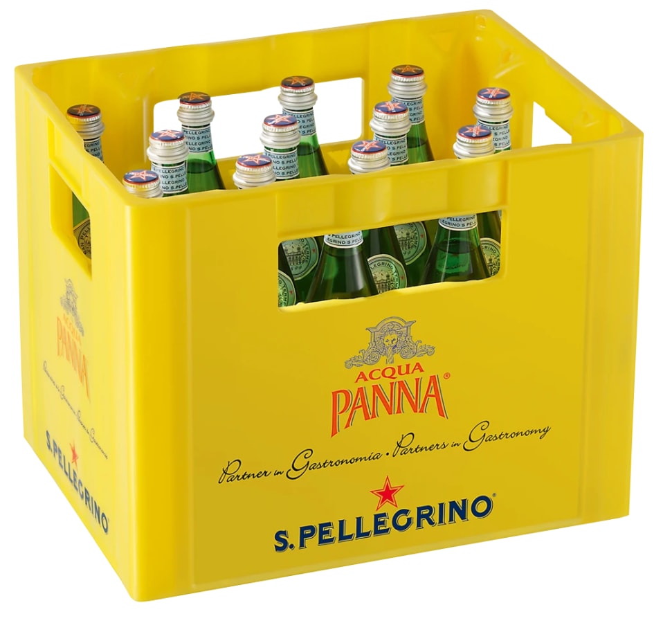 San Pellegrino Mineralwasser – Kiste