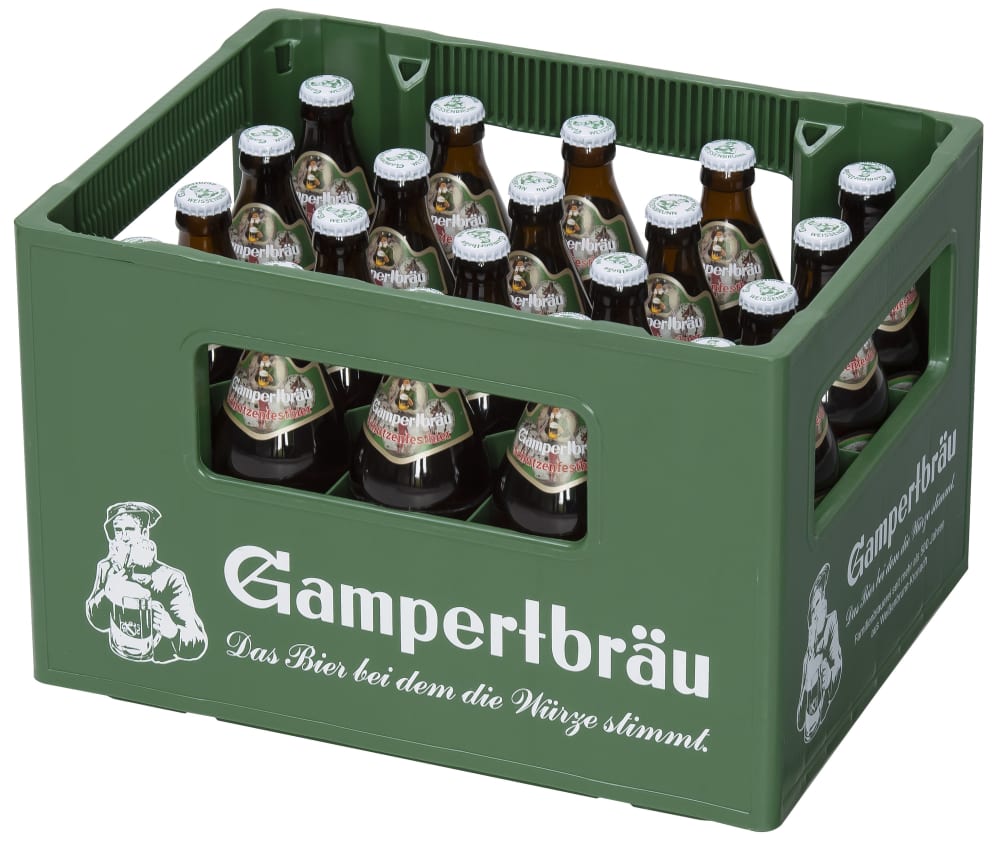 Gampertbräu Schützenfestbier – Kiste