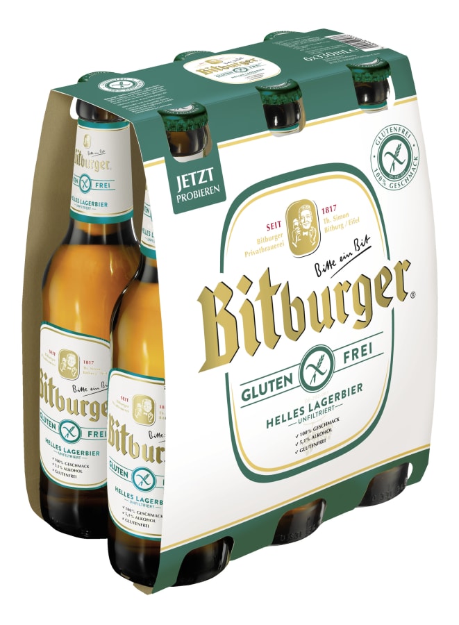 Bitburger Glutenfrei – Sixpack