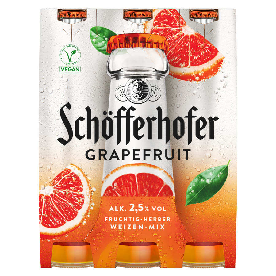 Schöfferhofer Grapefruit Weizen – Sixpack