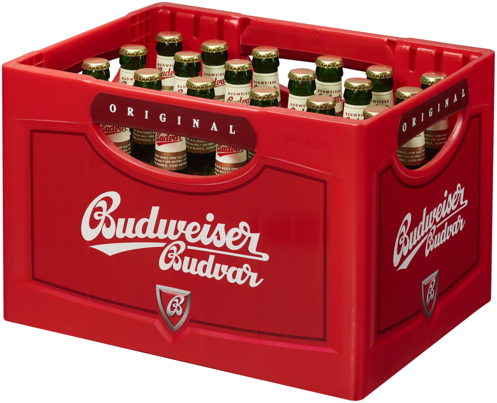Budweiser Budvar Premium Lager – Kiste