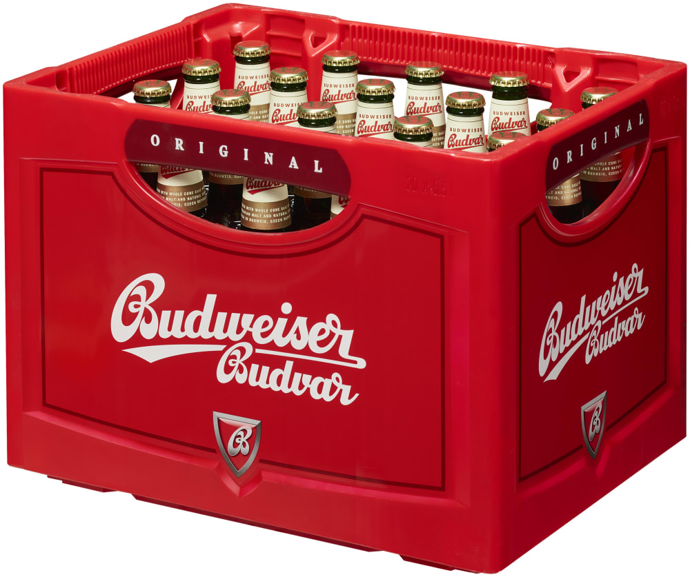 Budweiser Budvar Premium Lager – Kiste