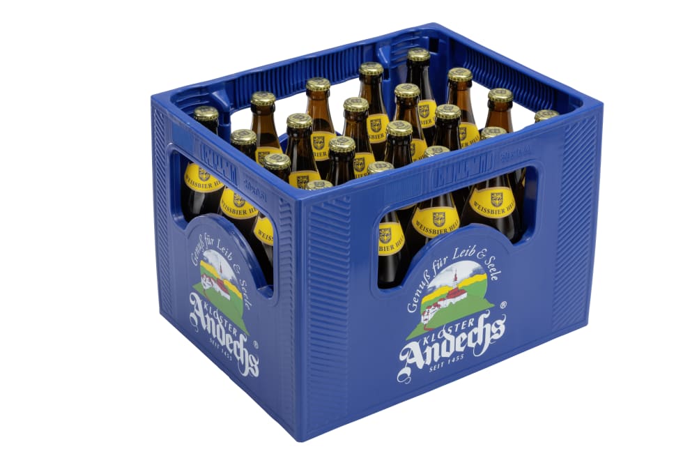 Andechser Weißbier Hell – Kiste